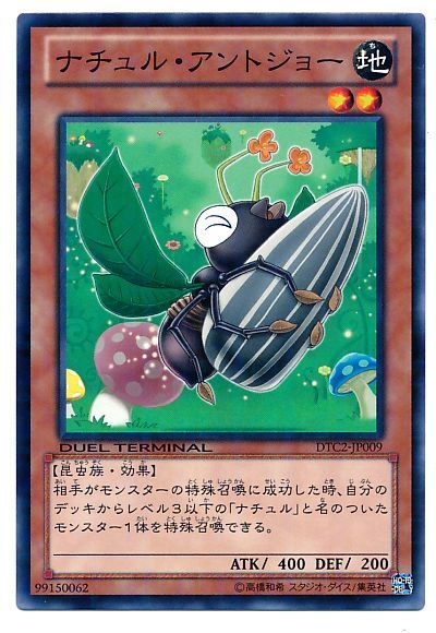 ナチュル アントジョー 遊戯王 Dtc2 ノー カーナベル