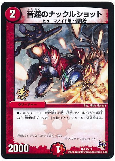 音速のナックルショット（P3/Y14）