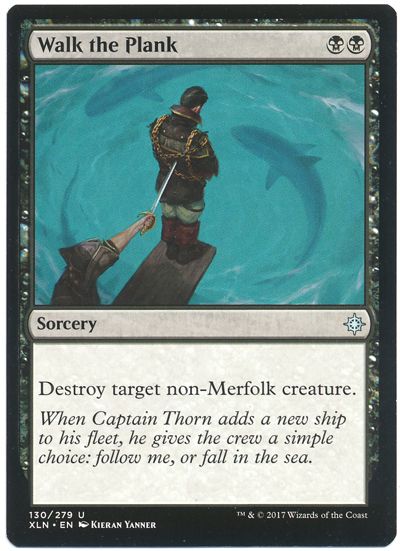 板歩きの刑 Walk The Plank 英語版 Mtg Xln アンコ カーナベル