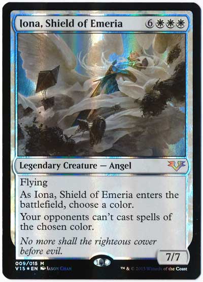 ホワイトブラウン MTG エメリアの盾、イオナ foil 初版 | www