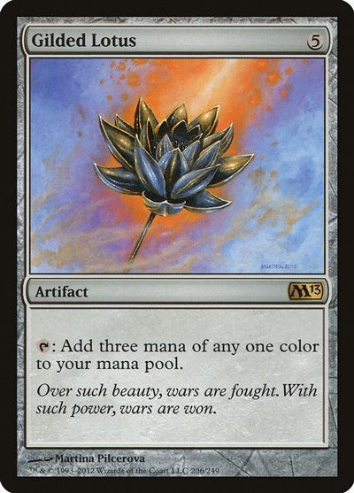 金粉の水蓮 Gilded Lotus 英語版 レア M13 マジック ザ ギャザリング通販カーナベル 金粉の水蓮 Gilded Lotus 英語版 レア M13 マジック ザ ギャザリング通販カーナベル