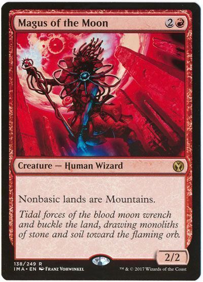 MTG 月の大魔術師 foil 4枚セット（バラ売りもご相談ください） マジック：ザ・ギャザリング
