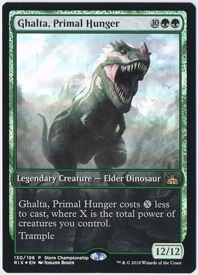 原初の飢え、ガルタ/Ghalta. Primal Hunger(英語版)【SCS】