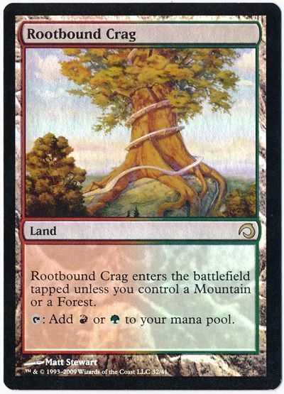 根縛りの岩山/Rootbound Crag(英語版)