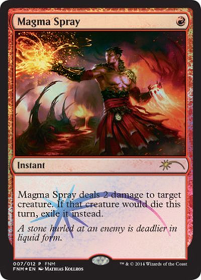 Mtg マグマのしぶき Magma Spray 英語版 Fnm プロモ ま プロモ の通販 カーナベル