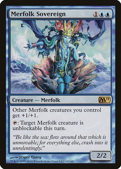 マーフォークの君主/Merfolk Sovereign(英語版)