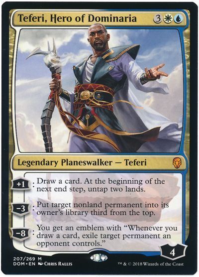 ドミナリアの英雄、テフェリー/Teferi. Hero of Dominaria(英語版)