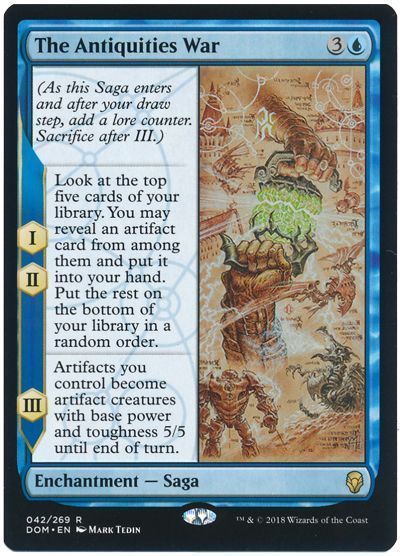 MTG】 アンティキティー戦争/The Antiquities War(英語版) DOM