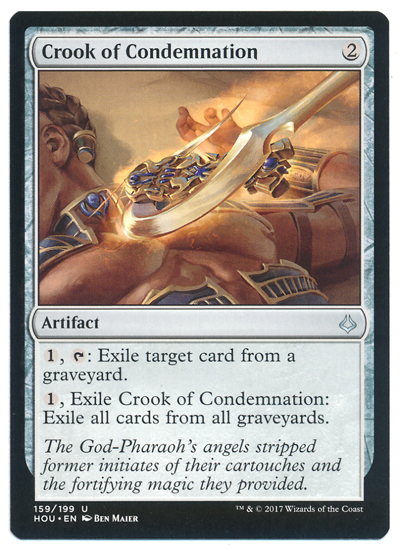 没収の曲杖 Crook Of Condemnation 英語版 アンコモン Hou マジック ザ ギャザリング通販カーナベル 没収の曲杖 Crook Of Condemnation 英語版 アンコモン Hou マジック ザ ギャザリング通販カーナベル