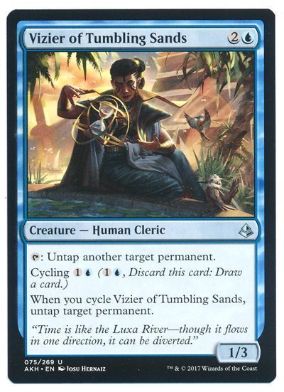 砂時計の侍臣 Vizier Of Tumbling Sands 英語版 アンコモン Akh マジック ザ ギャザリング通販カーナベル 砂時計の侍臣 Vizier Of Tumbling Sands 英語版 アンコモン Akh マジック ザ ギャザリング通販カーナベル