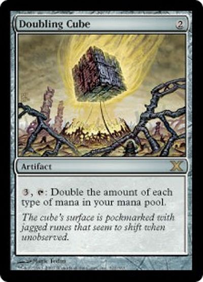 MTG 倍化の立方体　英語foil1まい MTG】 倍化の立方体/Doubling Cube(英語版) 10ED/レア の買取