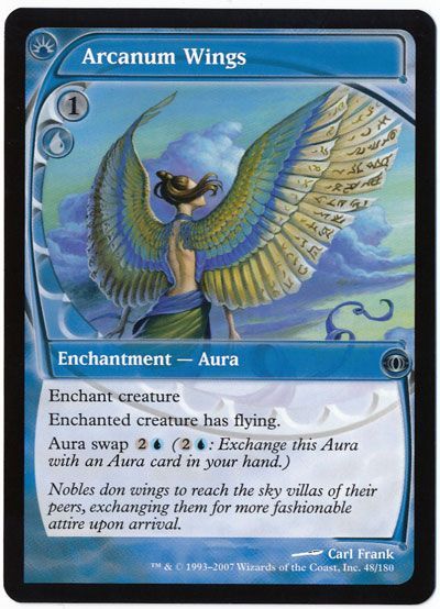 奥義の翼 Arcanum Wings 英語版 Mtg Fut アンコ カーナベル