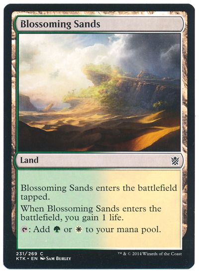 花咲く砂地 Blossoming Sands 英語版 コモン マジック ザ ギャザリング買取ならカーナベル 花咲く砂地 Blossoming Sands 英語版 コモン マジック ザ ギャザリング買取ならカーナベル
