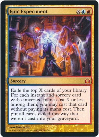 MTG】 世紀の実験/Epic Experiment(英語版) RTR/神話 の通販