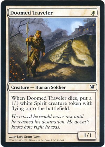 宿命の旅人 Doomed Traveler 英語版 コモン Isd マジック ザ ギャザリング通販カーナベル