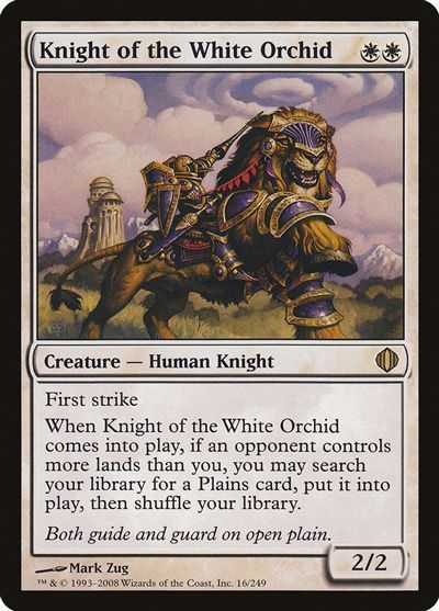 白蘭の騎士/Knight of the White Orchid(英語版)