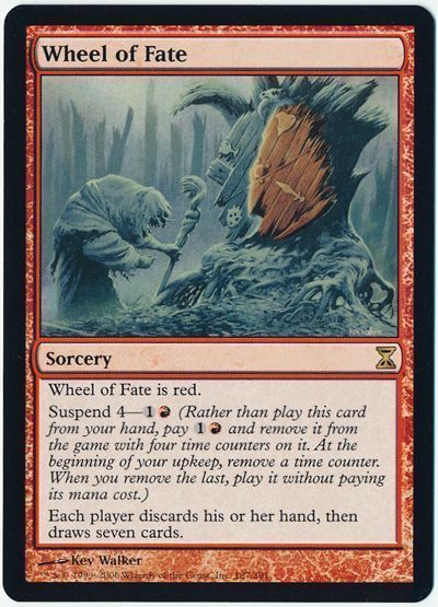 命運の輪 Wheel Of Fate 英語版 レア マジック ザ ギャザリング買取ならカーナベル