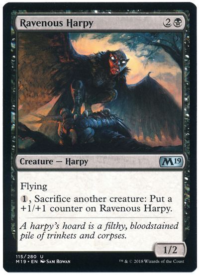 貪欲なハーピー Ravenous Harpy 英語版 アンコモン M19 マジック ザ ギャザリング通販カーナベル 貪欲なハーピー Ravenous Harpy 英語版 アンコモン M19 マジック ザ ギャザリング通販カーナベル