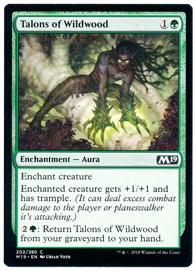 野生林の鉤爪 Talons Of Wildwood 英語版 コモン M19 マジック ザ ギャザリング通販カーナベル