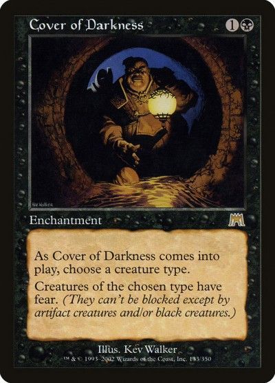 MTG　闇の覆い　日本語　FOIL FOIL)闇の覆い/Cover of Darkness《日本語》【ACR】
