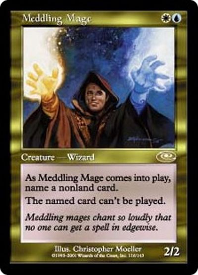 翻弄する魔道士/Meddling Mage(英語版)