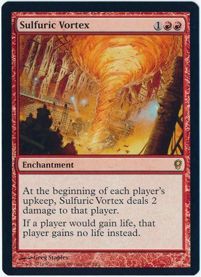 硫黄の渦/Sulfuric Vortex スカージ　英語版foil MTG】 硫黄の渦/Sulfuric Vortex(英語版) CNS/レア の通販