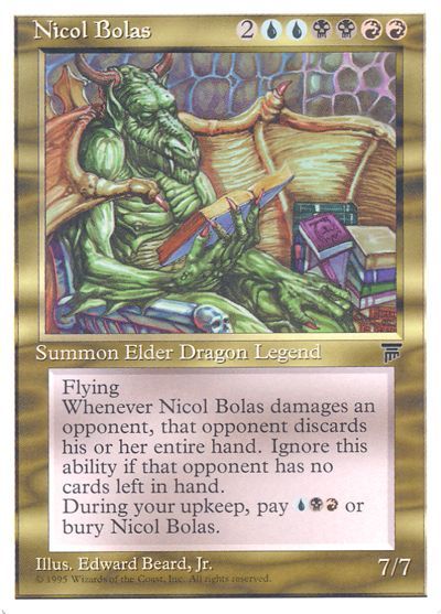 MTG ニコル・ボーラス Nicol Bolas Legends 英語 - シングルカード