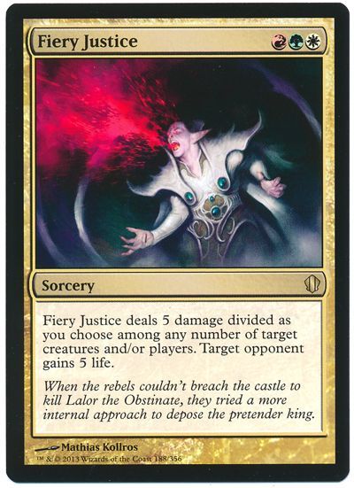 Mtg 焦熱の裁き Fiery Justice 英語版 レア の買取 査定価格 カーナベル