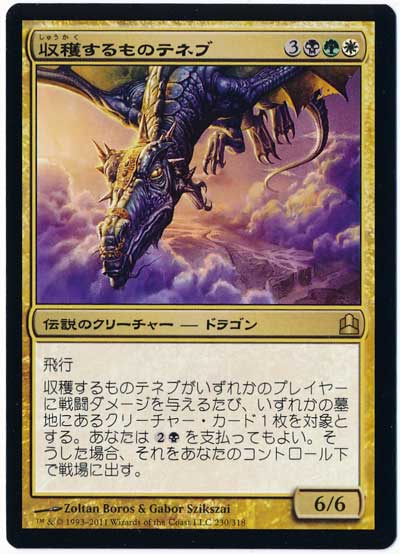収穫するものテネブ