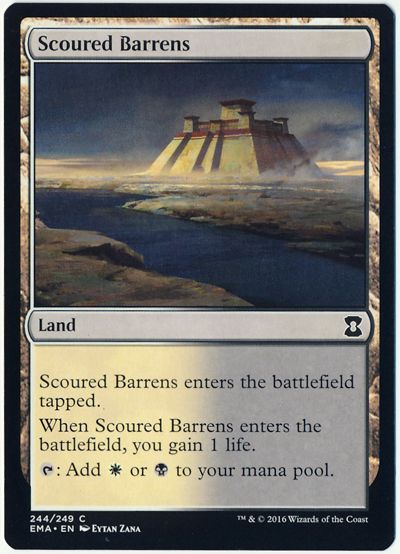 磨かれたやせ地/Scoured Barrens(英語版)