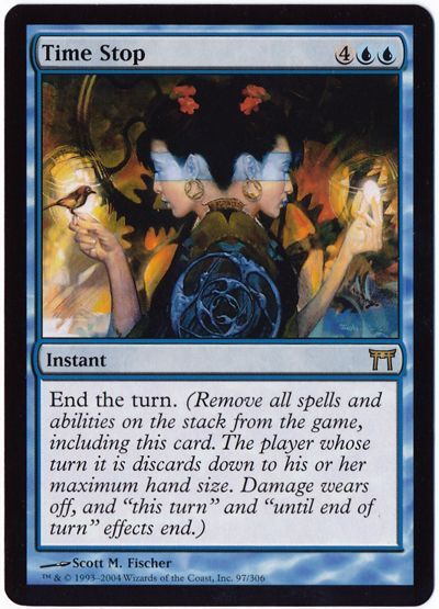 MTG 神河物語 時間停止 foil 日本語 トレーディングカード マジック