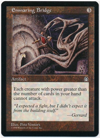 MTG】 罠の橋/Ensnaring Bridge(英語版) (アーティファクト) の買取
