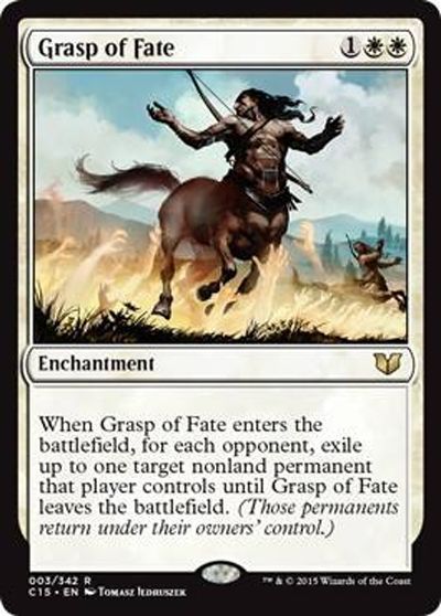 命運の掌握 Grasp Of Fate 英語版 レア マジック ザ ギャザリング買取ならカーナベル