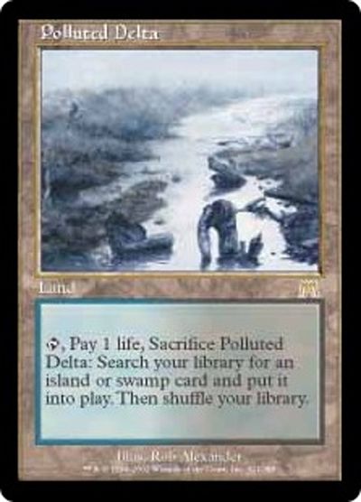 MTG】 汚染された三角州/Polluted Delta(英語版) （レア） の買取