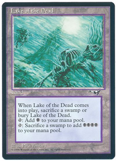 MTG lake of the deadマジック