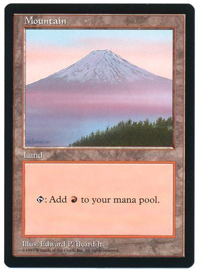 MTG 山 / Mountain APAC3トレーディングカード - マジック：ザ