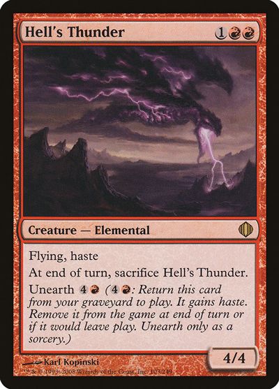 地獄の雷/Hell's Thunder(英語版)