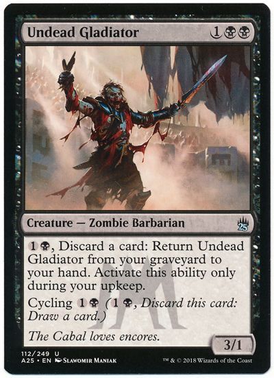 アンデッドの剣闘士 Undead Gladiator 英語版 アンコモン マジック ザ ギャザリング買取ならカーナベル