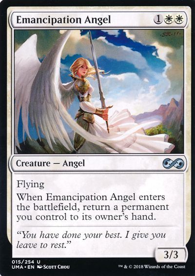 解放の天使 Emancipation Angel 英語版 アンコモン Uma マジック ザ ギャザリング通販カーナベル