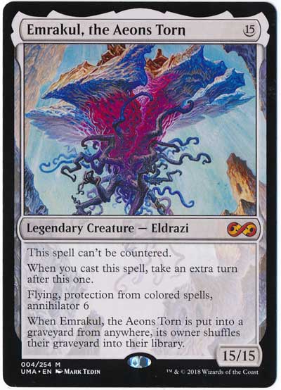 引き裂かれし永劫 エムラクール Emrakul The Aeons Torn 英語版 神話レア マジック ザ ギャザリング買取ならカーナベル