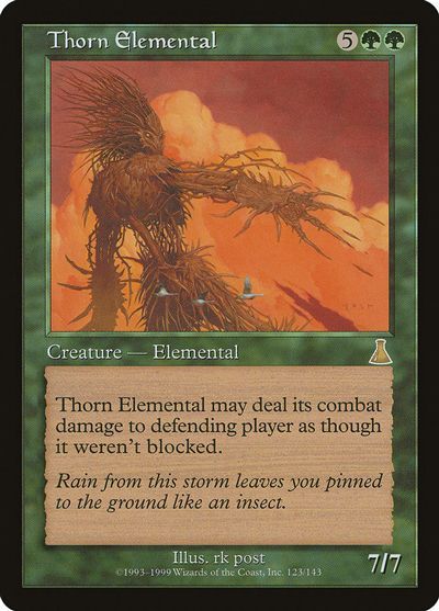 MTG】 茨の精霊/Thorn Elemental(英語版) UDS/レア の買取・査定