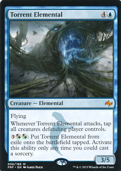 奔流の精霊/Torrent Elemental(英語版)