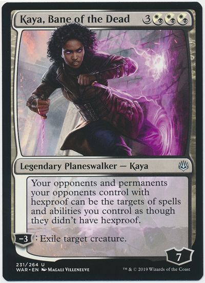 死者の災厄 ケイヤ Kaya Bane Of The Dead 英語版 Mtg War アンコ カーナベル