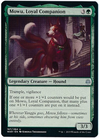 忠実な相棒 モーウー Mowu Loyal Companion 英語版 アンコモン War マジック ザ ギャザリング通販カーナベル 忠実な相棒 モーウー Mowu Loyal Companion 英語版 アンコモン War マジック ザ ギャザリング通販カーナベル