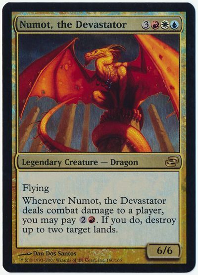 クリアランスセール mtg 大判カード》壊滅させるものヌーマット 壊滅