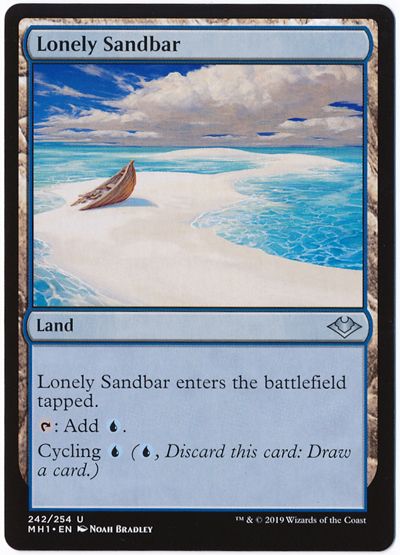 孤立した砂州/Lonely Sandbar(英語版)