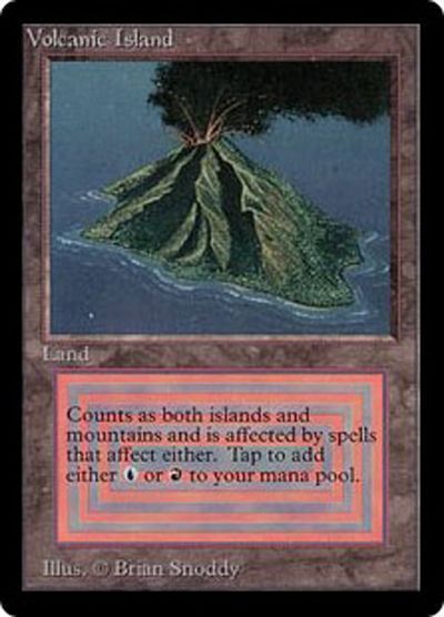 MTG】 Volcanic Island(英語版) （土地） の買取・査定価格 - カーナベル