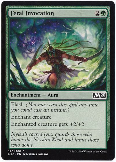 残忍な発動 Feral Invocation 英語版 コモン M マジック ザ ギャザリング通販カーナベル