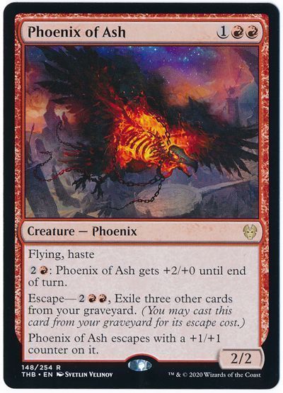 Mtg 灰のフェニックス Phoenix Of Ash 英語版 Thb レア の通販 カーナベル
