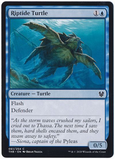 激浪の亀 Riptide Turtle 英語版 コモン Thb マジック ザ ギャザリング通販カーナベル